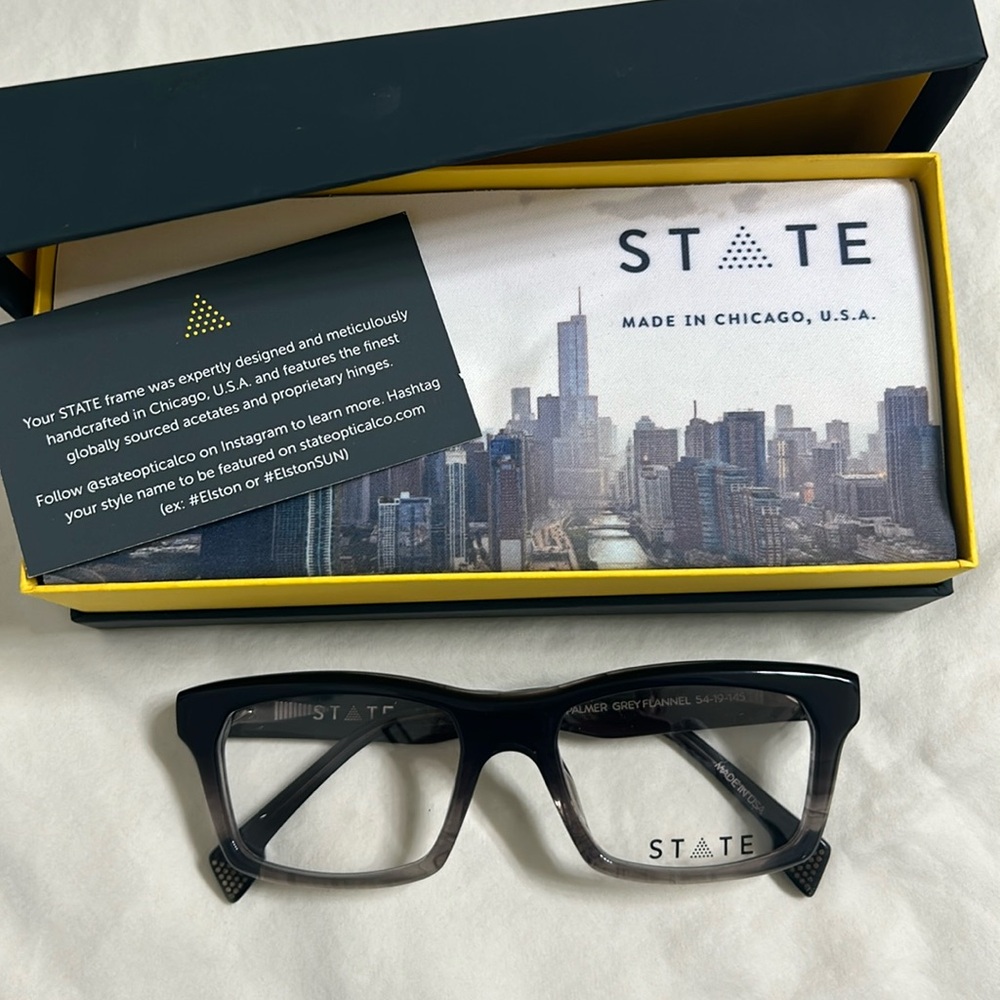 STATE EYEGLASS FRAME